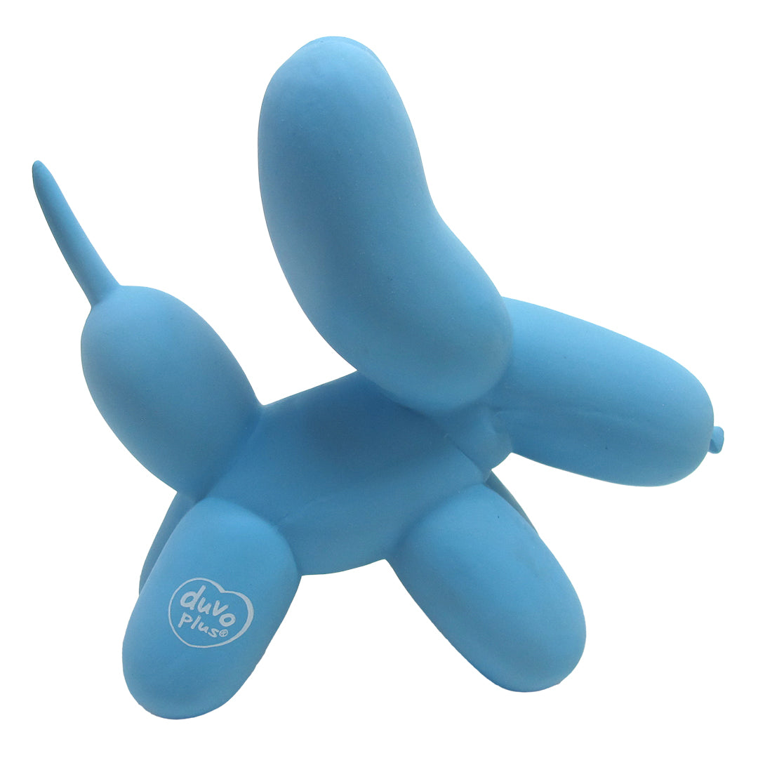 Jucarie Latex Terrier pentru caini 14x6x14,5cm albastru