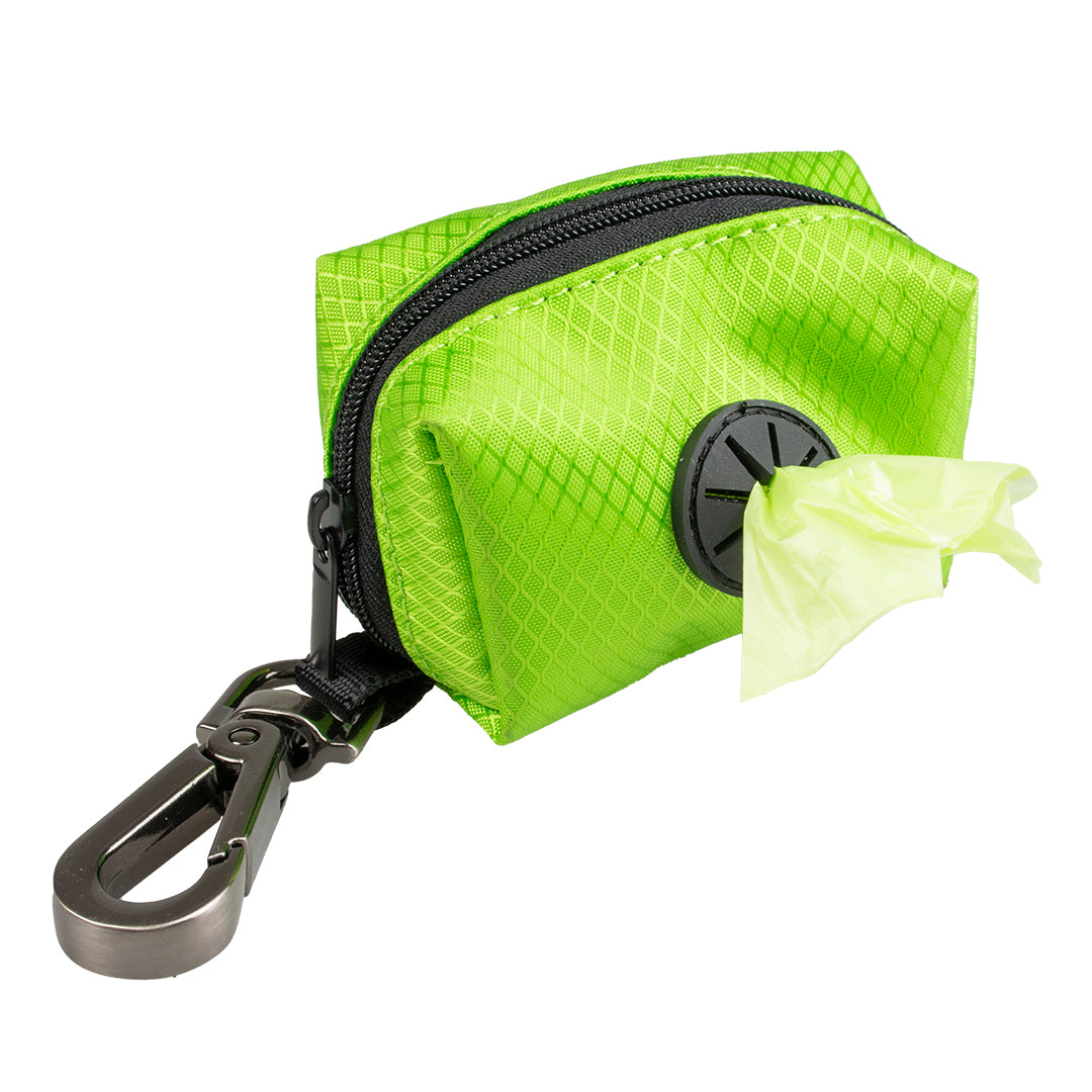 Suport Pungi igienice Poopi Dog Lime 14x7x6 cm