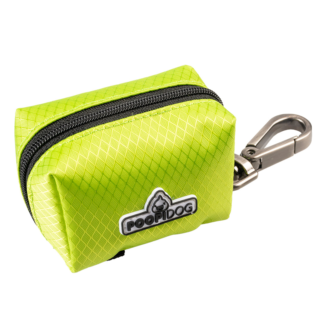 Suport Pungi igienice Poopi Dog Lime 14x7x6 cm