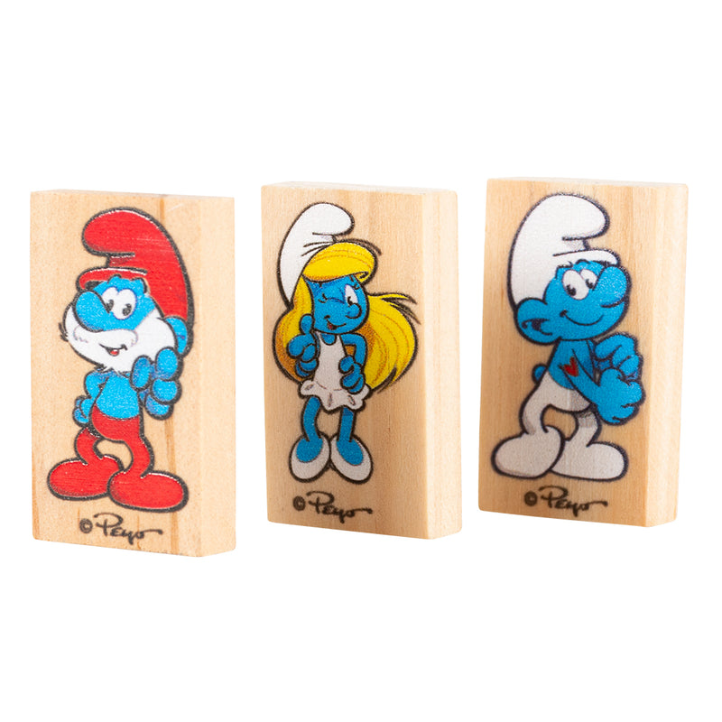 Jucarie de ros Smurf Domino