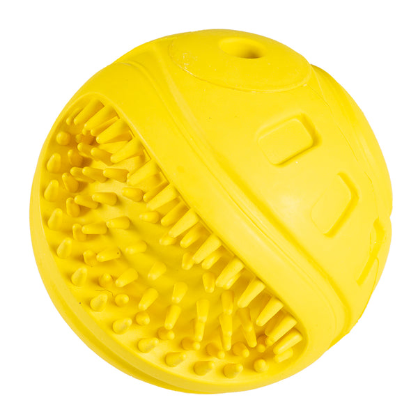 Minge cauciuc Giggle ribble 8.5cm - galben