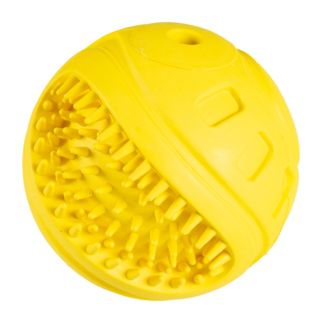 Minge cauciuc Giggle ribble 8.5cm - galben
