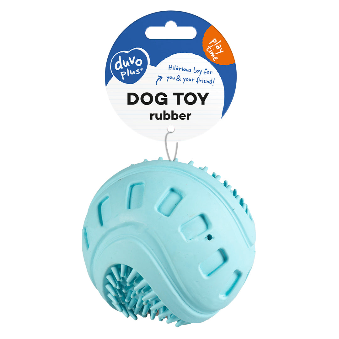 Minge cauciuc Giggle ribble 8.5cm - albastra