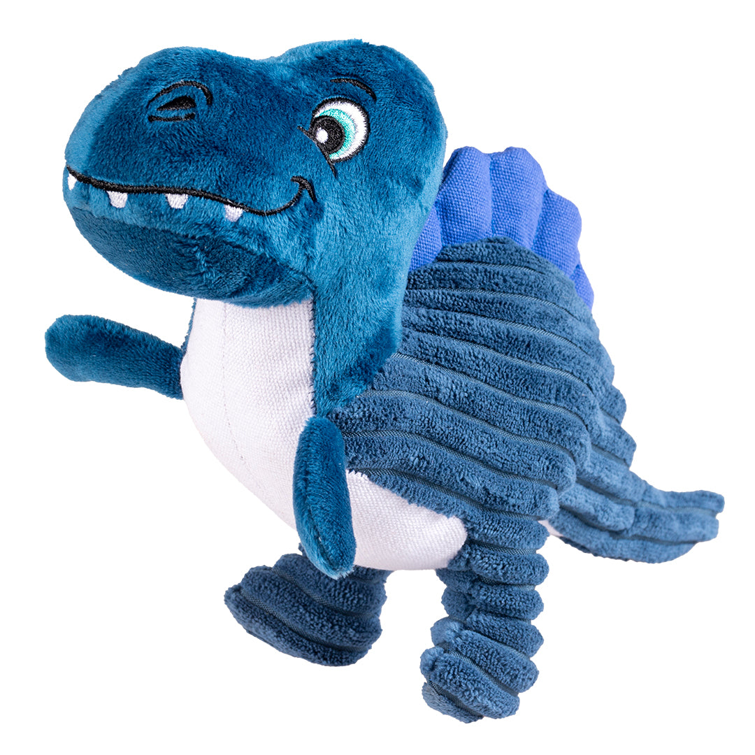 Jucarie plus Dino Ankylosaurus albastru 32x8x17cm
