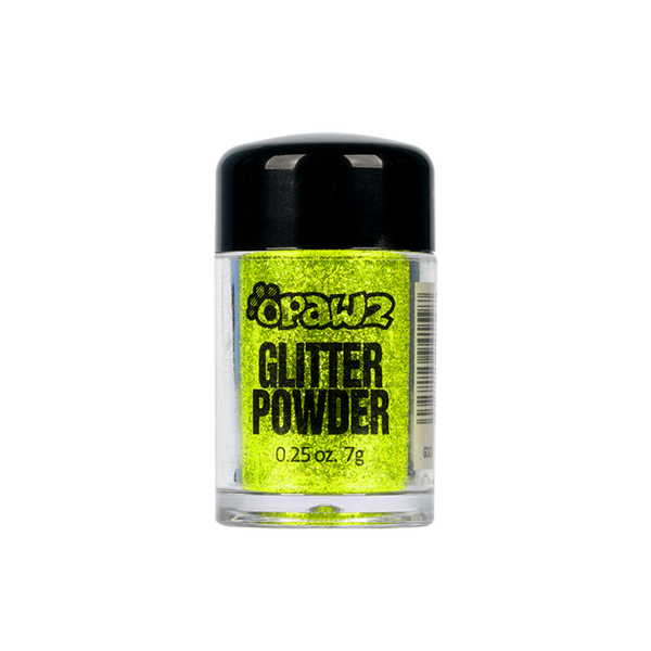 Opawz Glitter Fluorescent Yellow 7gr