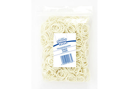 Accesorii Par Caini- Benzi latex pentru impachetat 1000buc- alb Cluj