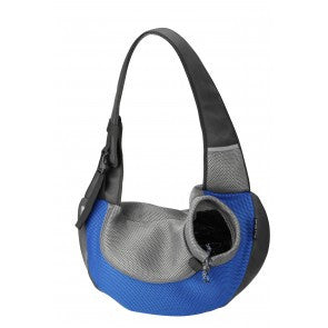 Geanta Transport Sarah 34x19x47,5cm albastra - PetGuru Pet Shop by Vetomed
