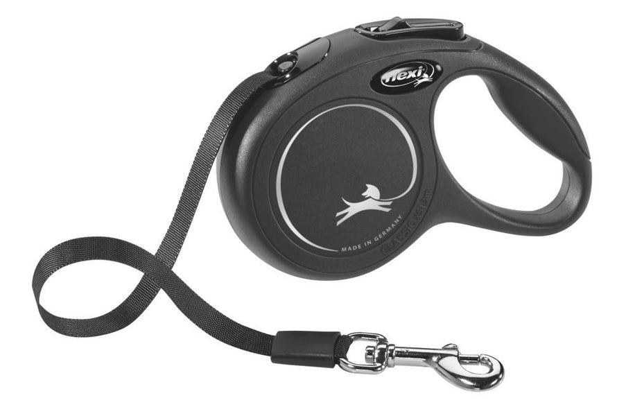 Flexi New Classic Banda- Negru