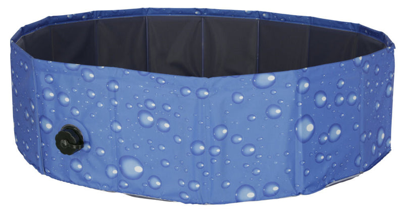 Piscina Bubble pentru caini 120x120x30cm, albastra