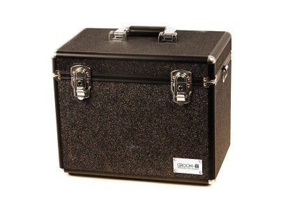 Groom-X gentuta grooming neagra cu sclipici