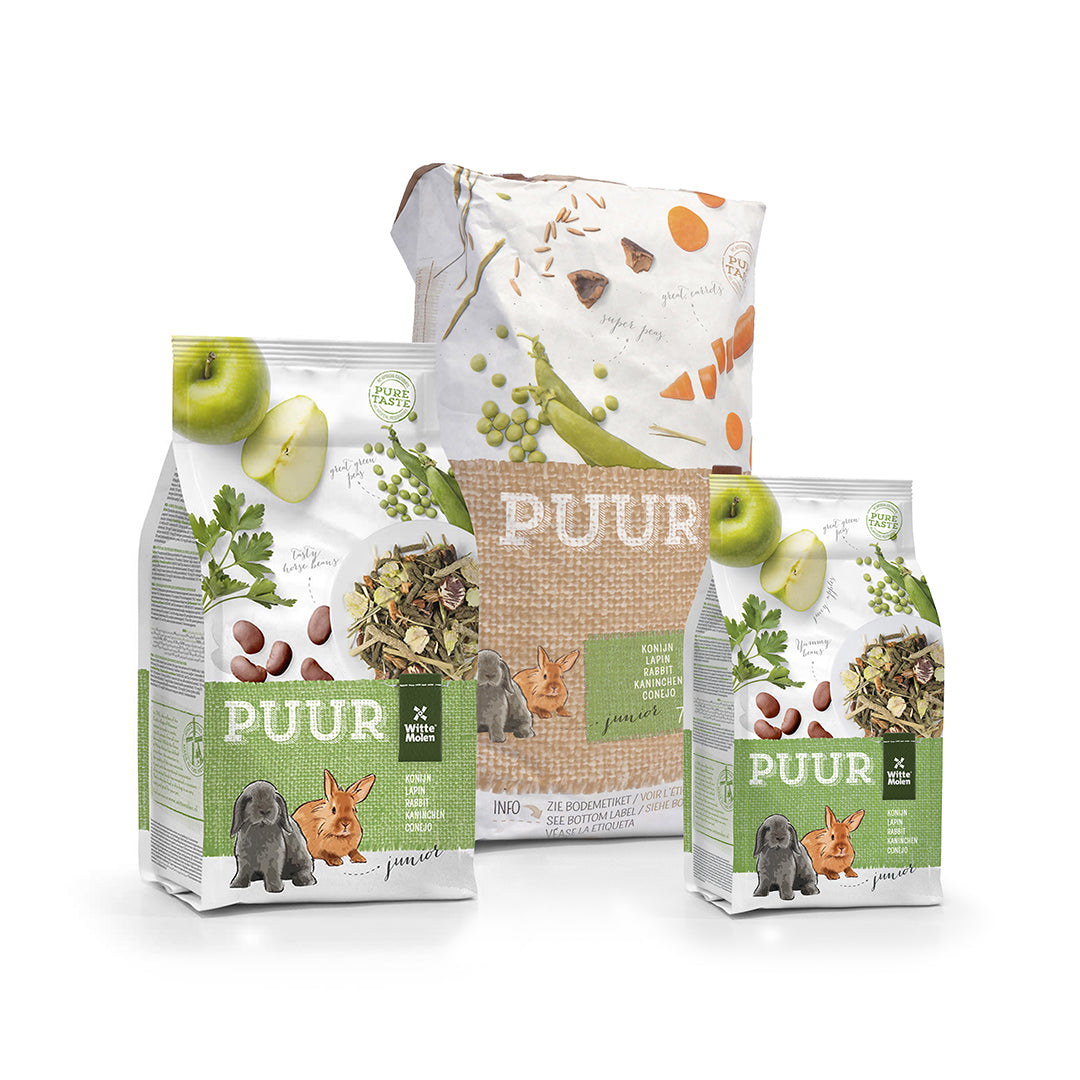 Puur Hrana Uscata pentru iepuri-Juniori