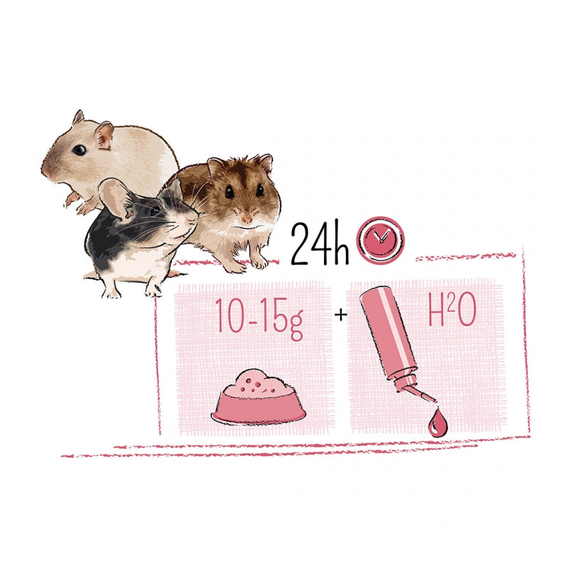 PUUR Hrană pentru hamsteri 1.5kg