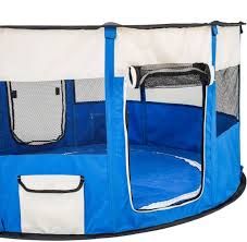 Tarc de joaca Rotund 120cm x 60cmh - Albastru