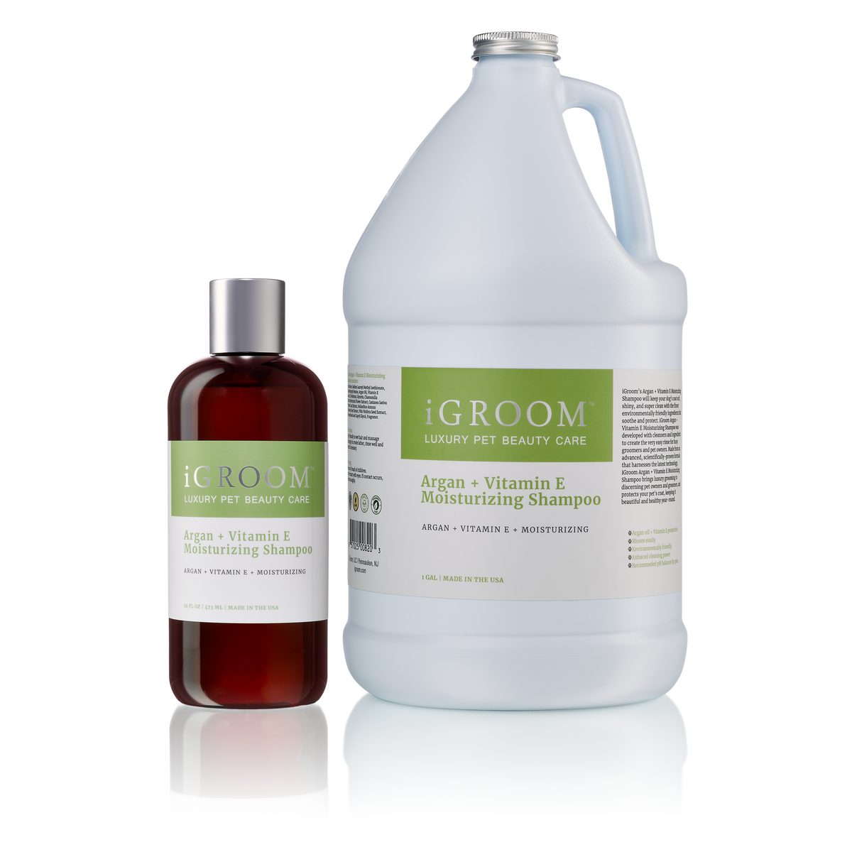 iGROOM Sampon cu Argan si Vitamina E pentru Caini
