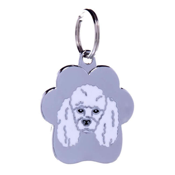 .Medalion Rainbow Poodle Alb - PetGuru Pet Shop by Vetomed
 - 1