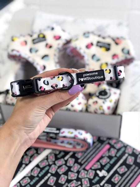 Pawsome Paws Zgarda-Pastel Leopard