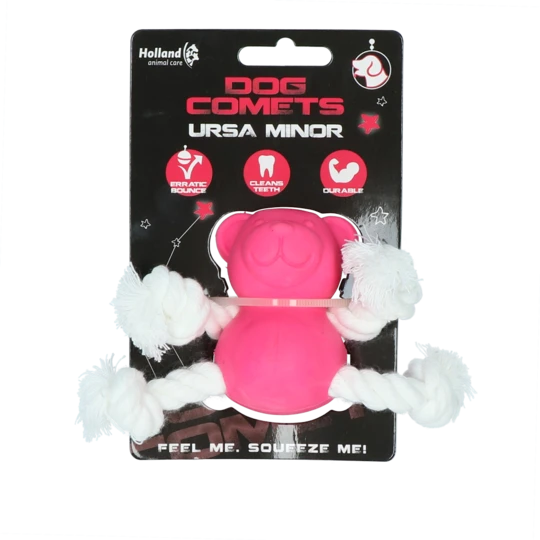 Jucarie Dog Comets Urs 7cm