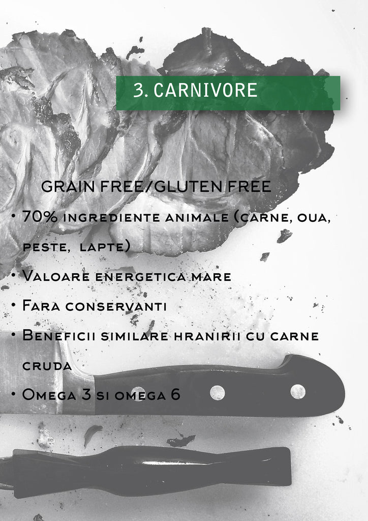 Hrana Caini Adulti - Natural Health Carnivore Adult - Cluj