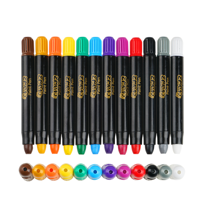 Opawz Carioci cu glitter pentru Vopsit set 12 culori