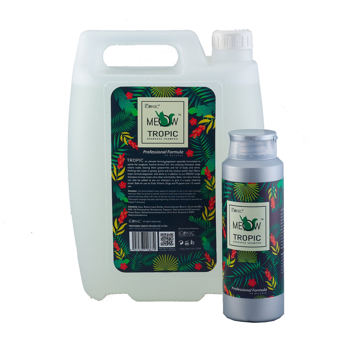 True Iconic Meow Tropic Sampon Degresant 400ml