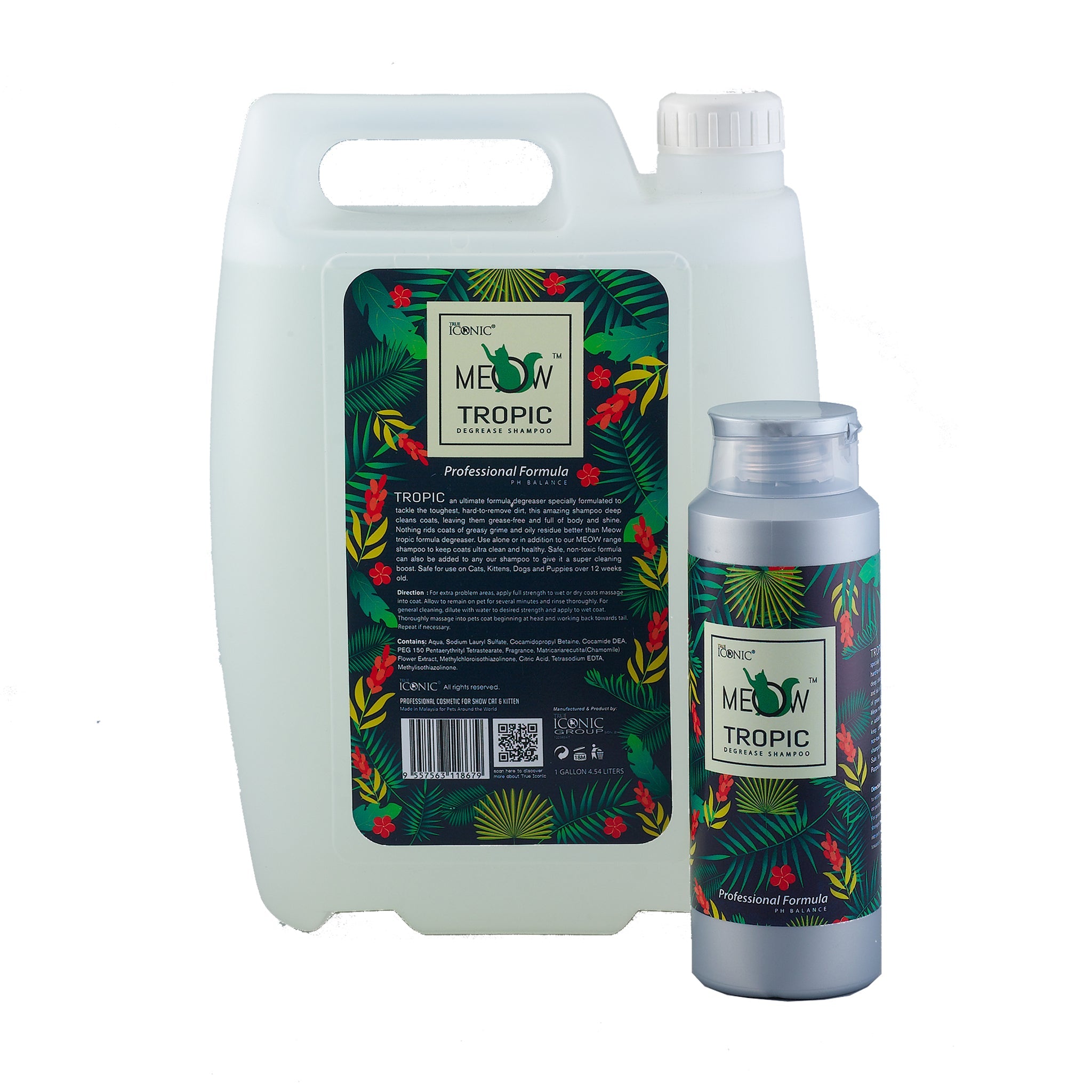 True Iconic Meow Tropic Sampon Degresant 400ml