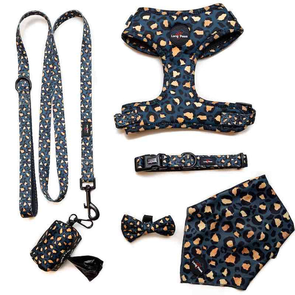 Lesa Long Paws FTD Leopard verde&auriu M