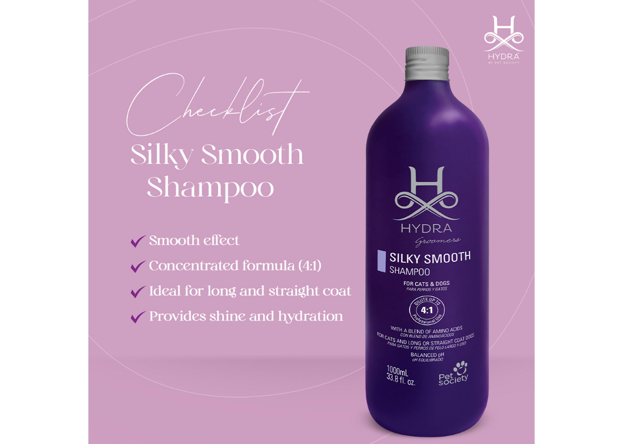Hydra Sampon Silky Smooth 1L