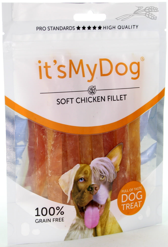 It's My Dog Recompense pentru caini Pui Fasii 85g