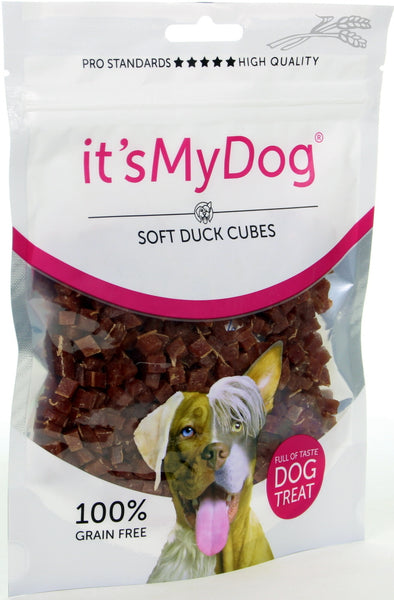 It's My Dog Recompense pentru caini cuburi rata 85g