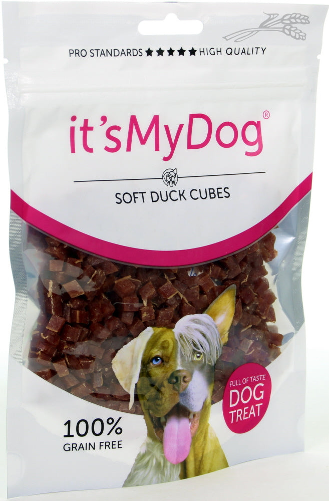 It's My Dog Recompense pentru caini cuburi rata 85g