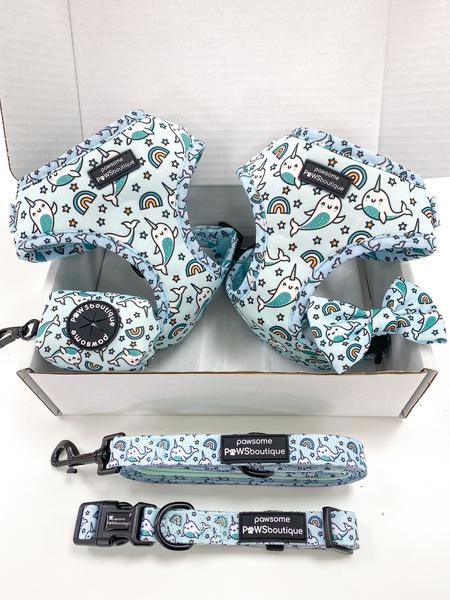 Pawsome Paws Lesa-Narwhall Aquamarine 120 cm