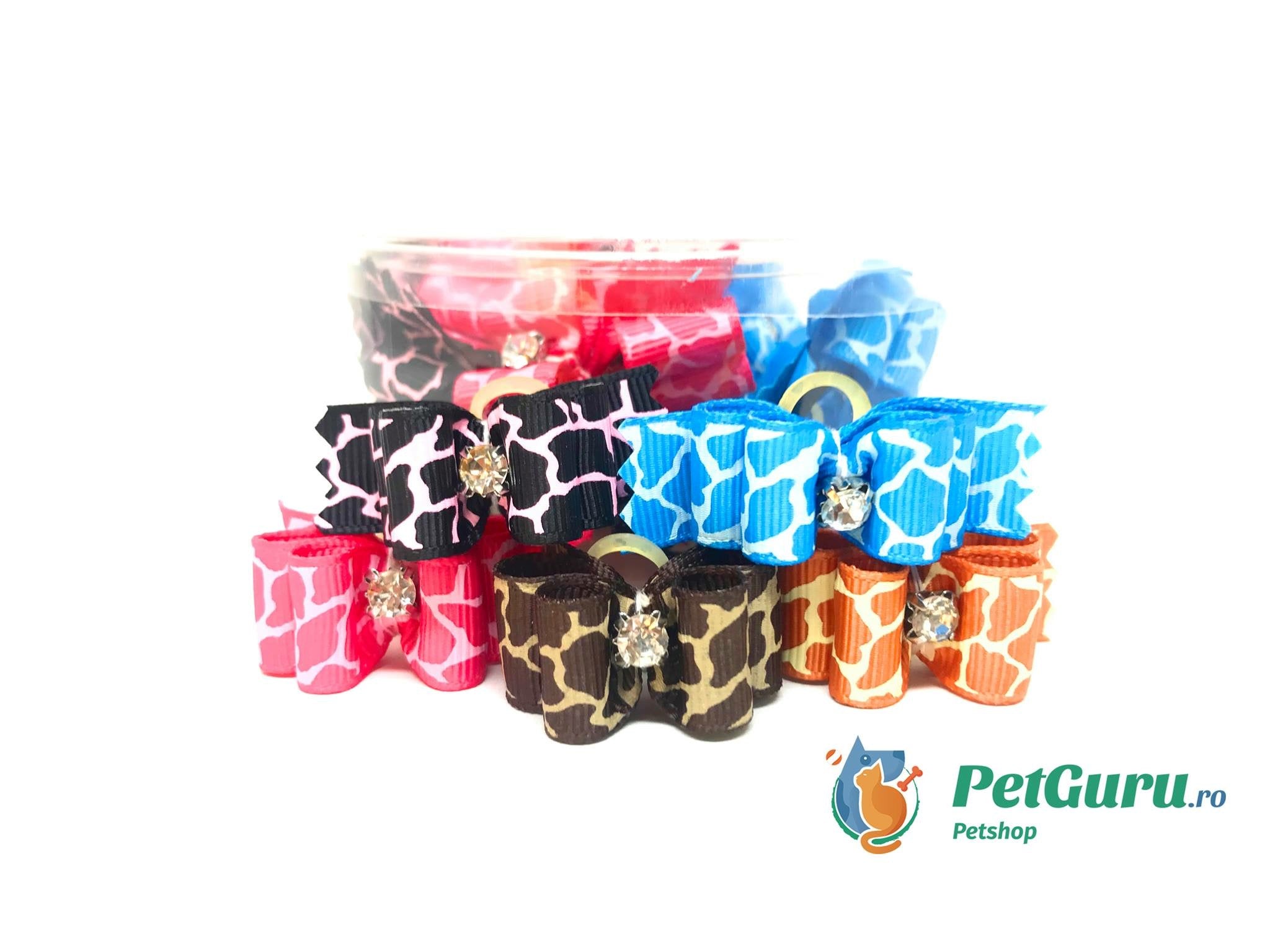 Fundite model leopard si pietricica set 25buc