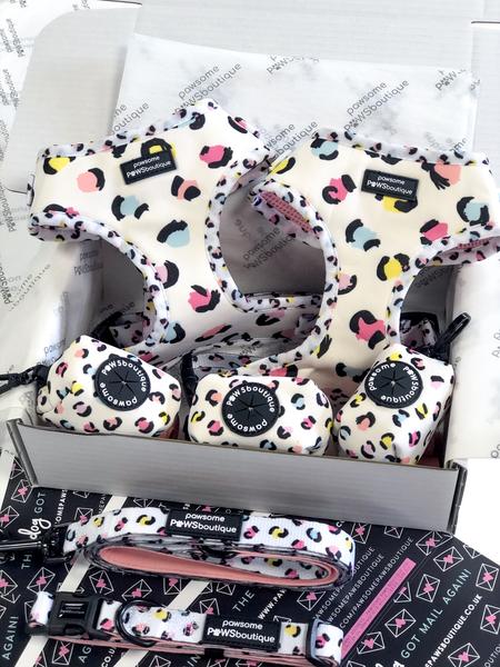 Pawsome Paws Ham-Pastel Leopard