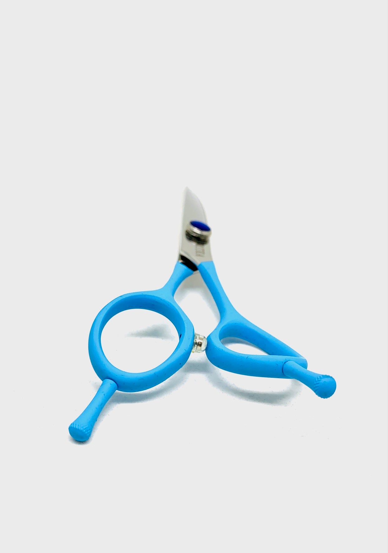 Tritra Foarfeca Curba Blue Soft Grip 7" 440C