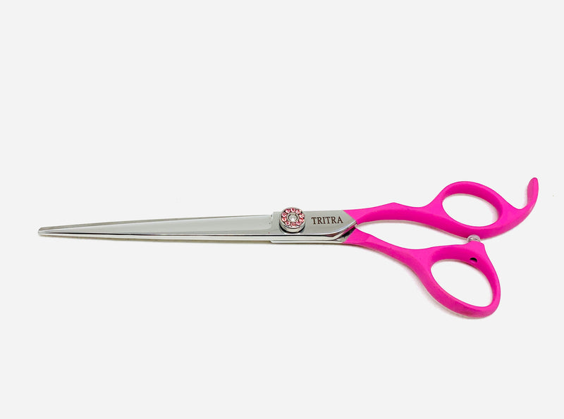 Tritra Foarfeca Dreapta  Pink Soft Grip 7" 440C
