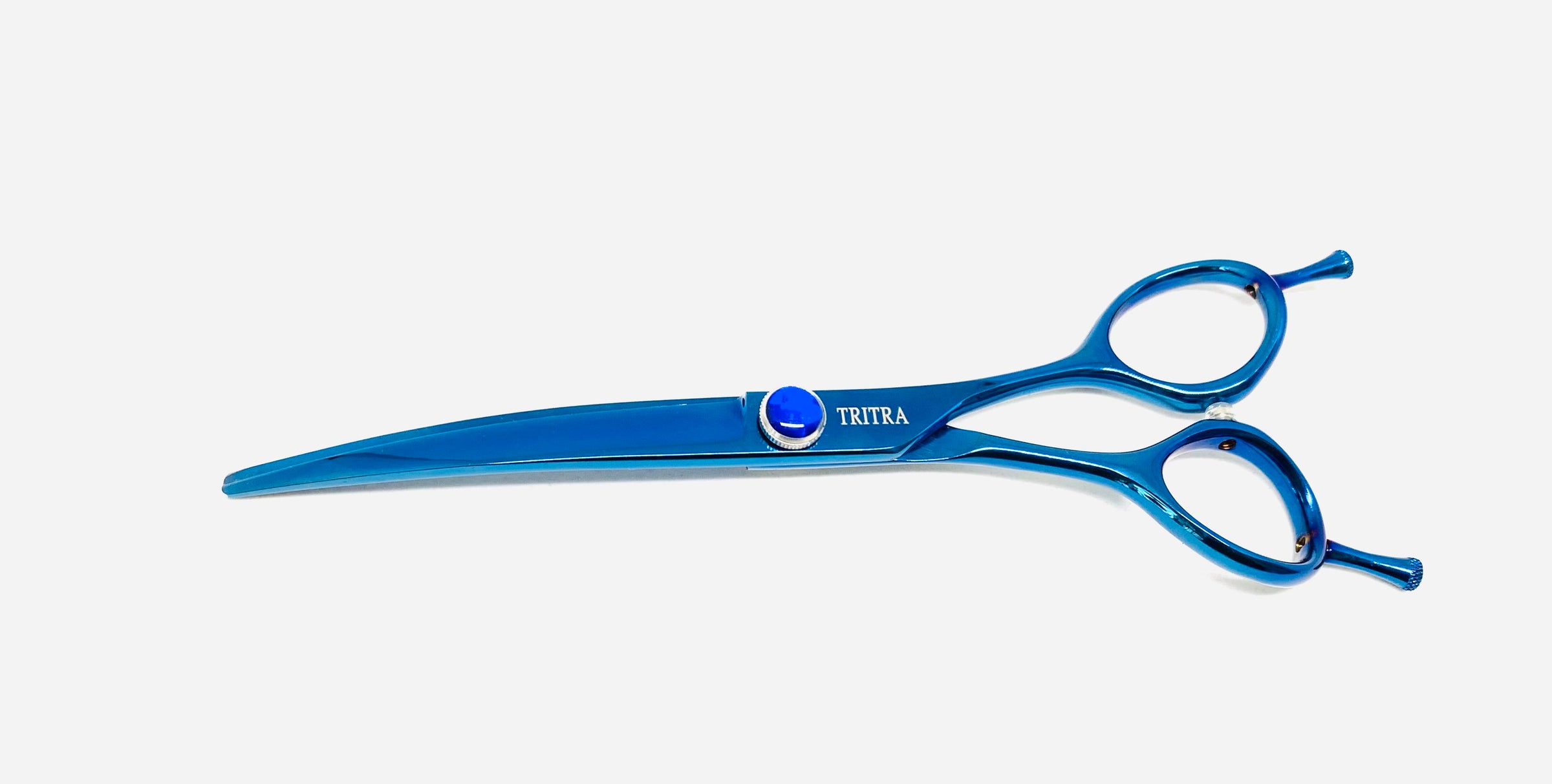 Tritra Foarfeca Curba  Blue 16,5cm  440C