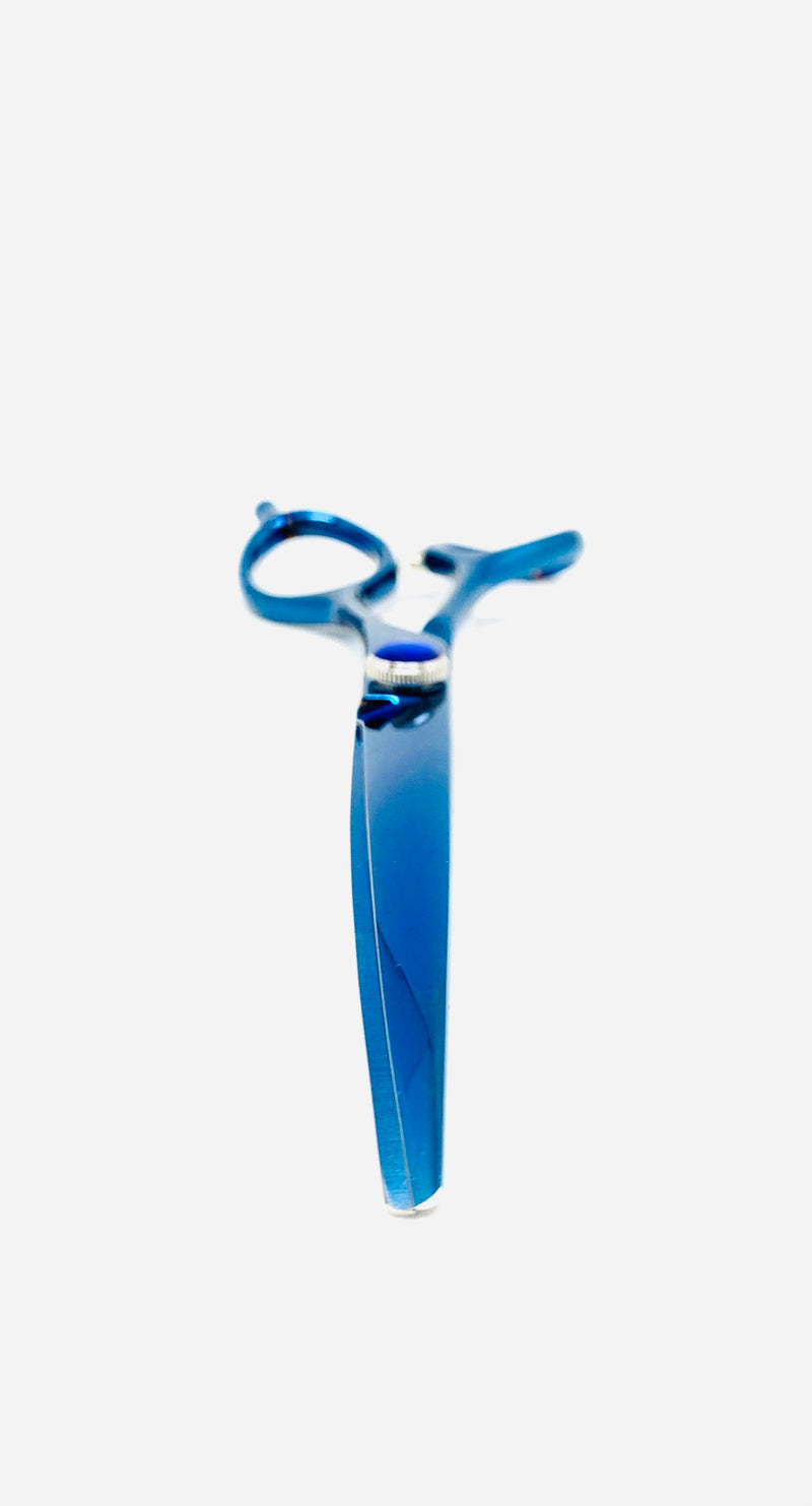 Tritra Foarfeca Curba  Blue 16,5cm  440C