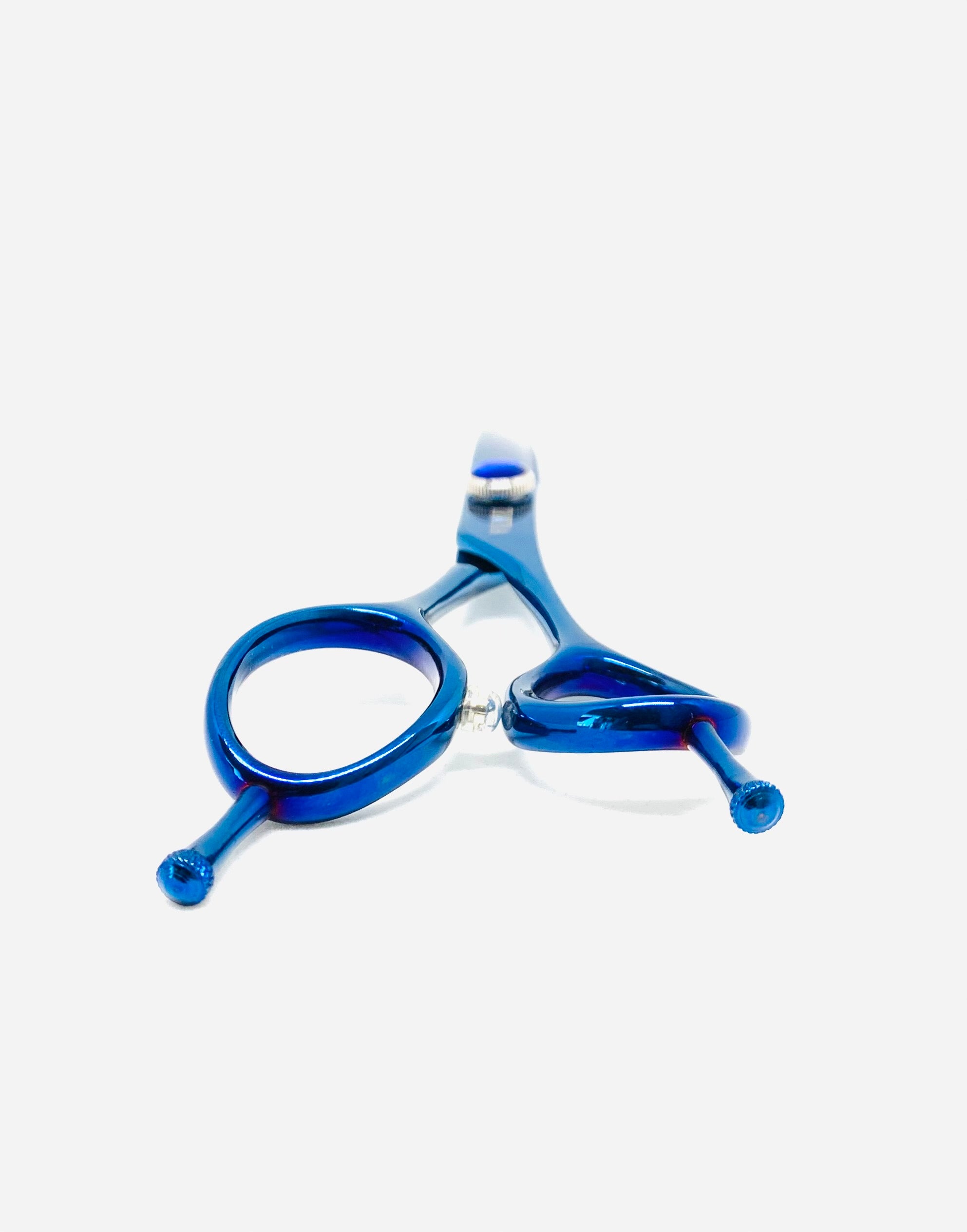Tritra Foarfeca Curba  Blue 16,5cm  440C