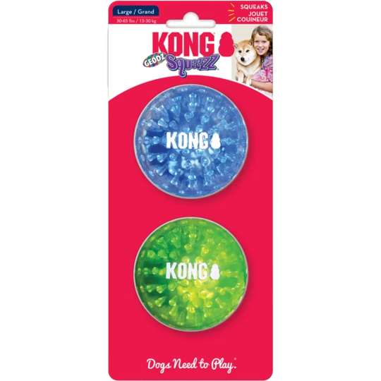 Jucarie Kong Squeezz® Geodz 2 buc