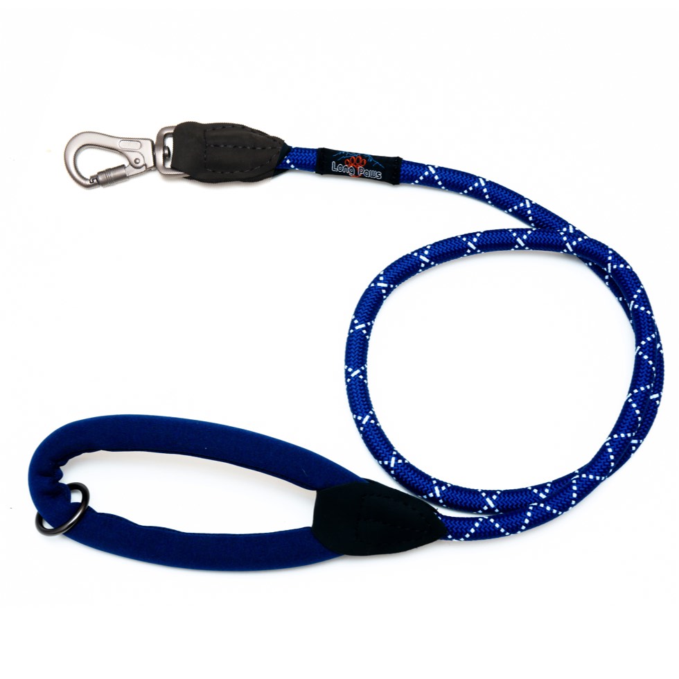 Lesă Long Paws Comfort Collection MK3 Albastru Marin pentru caini
