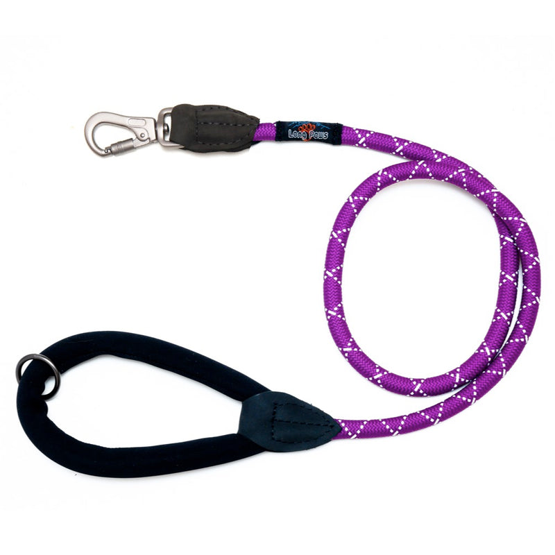 Lesă Long Paws Comfort Collection Mov pentru caini