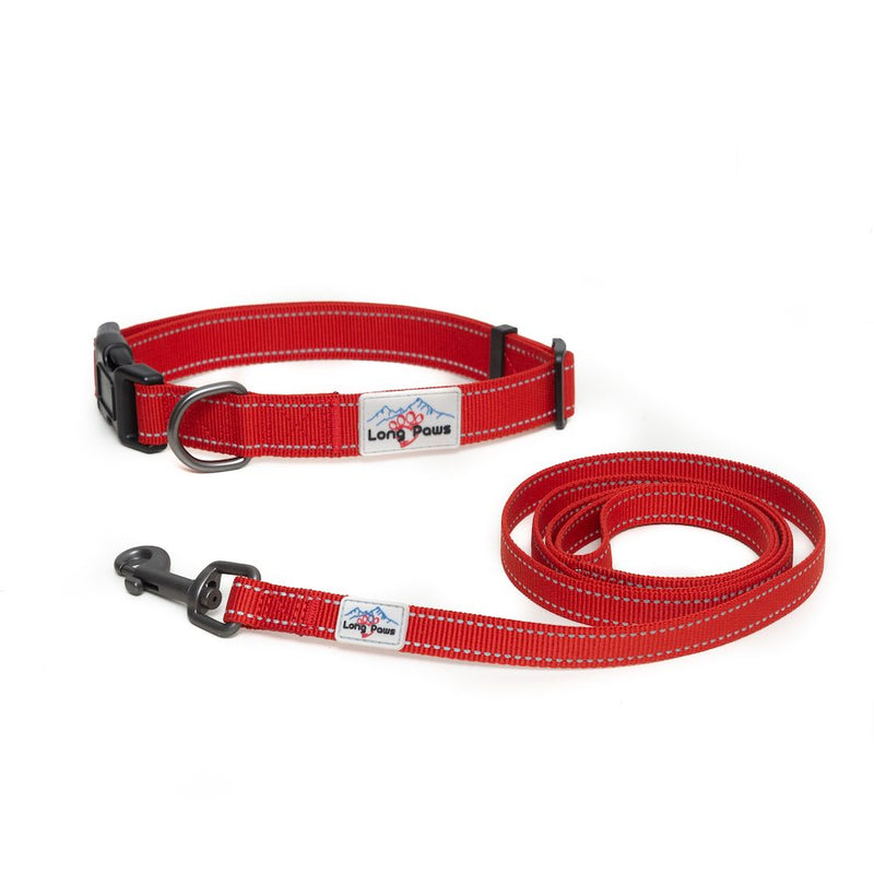 Lesa Long Paws Urban Trek- Rosu pentru caini
