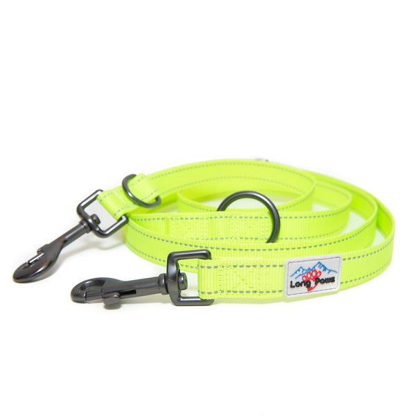 Lesa Long Paws Urban Trek pentru antrenament- Galben Neon pentru caini