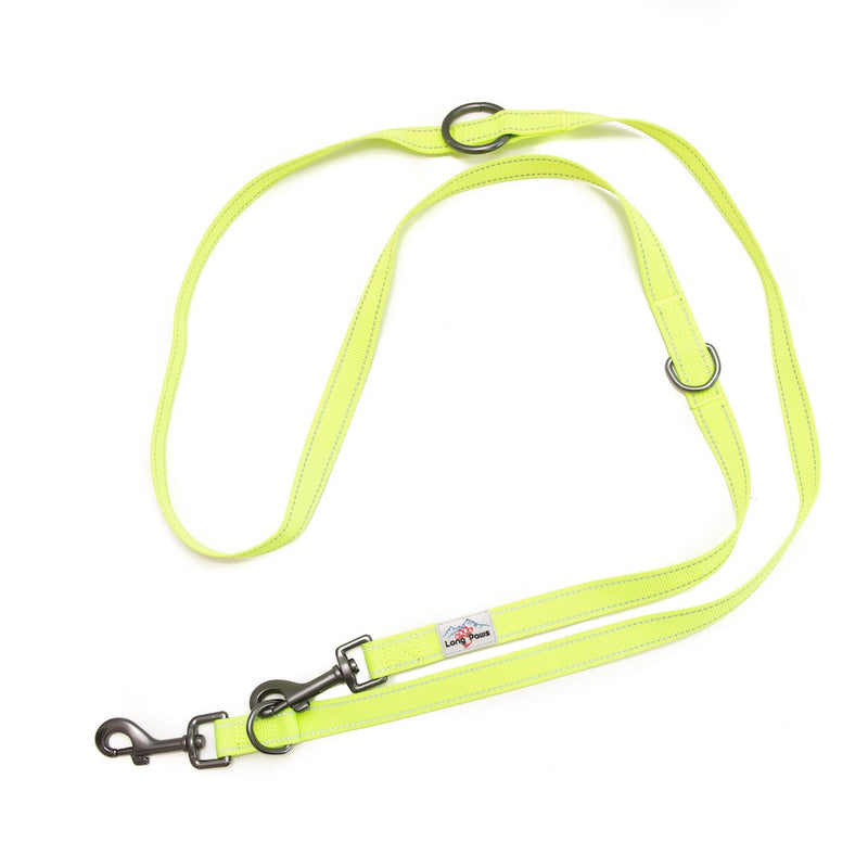 Lesa Long Paws Urban Trek pentru antrenament- Galben Neon pentru caini