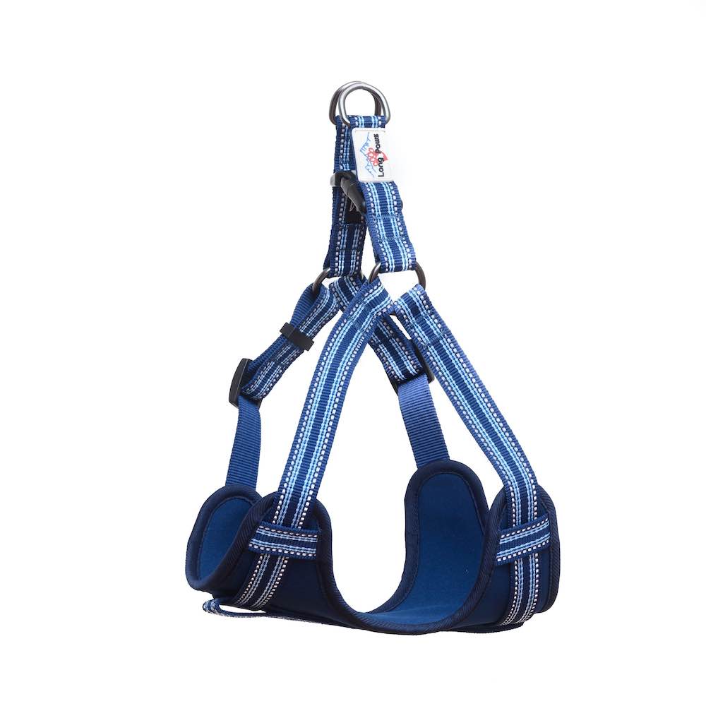 Lesă Long Paws Comfort Collection MK3 Albastru Marin pentru caini