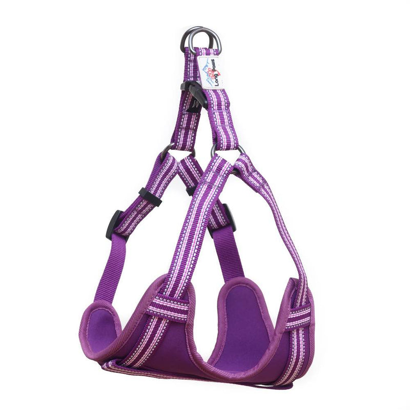 Lesă Long Paws Comfort Collection Mov pentru caini