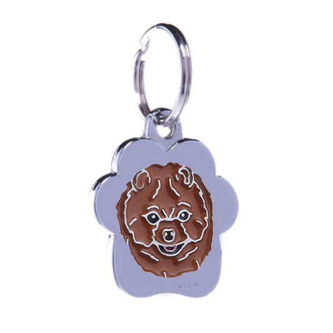Medalion Rainbow Spitz Rosu