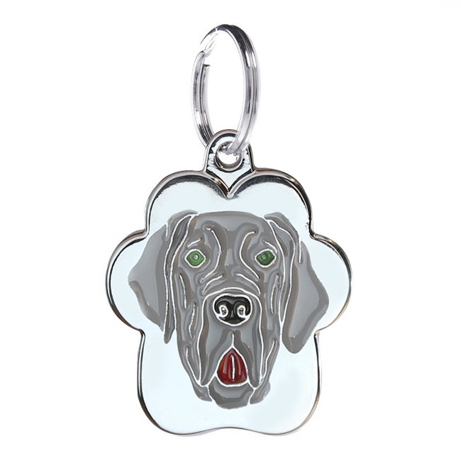 Medalion Rainbow Dog German Blue