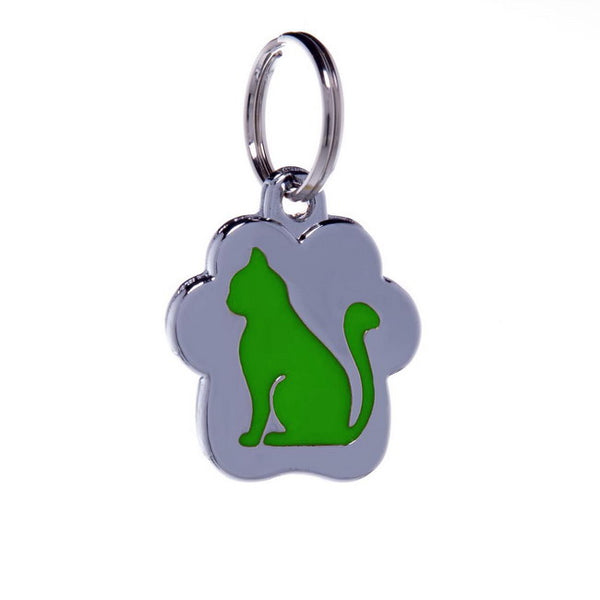 Medalion Rainbow Pisica sezand Verde