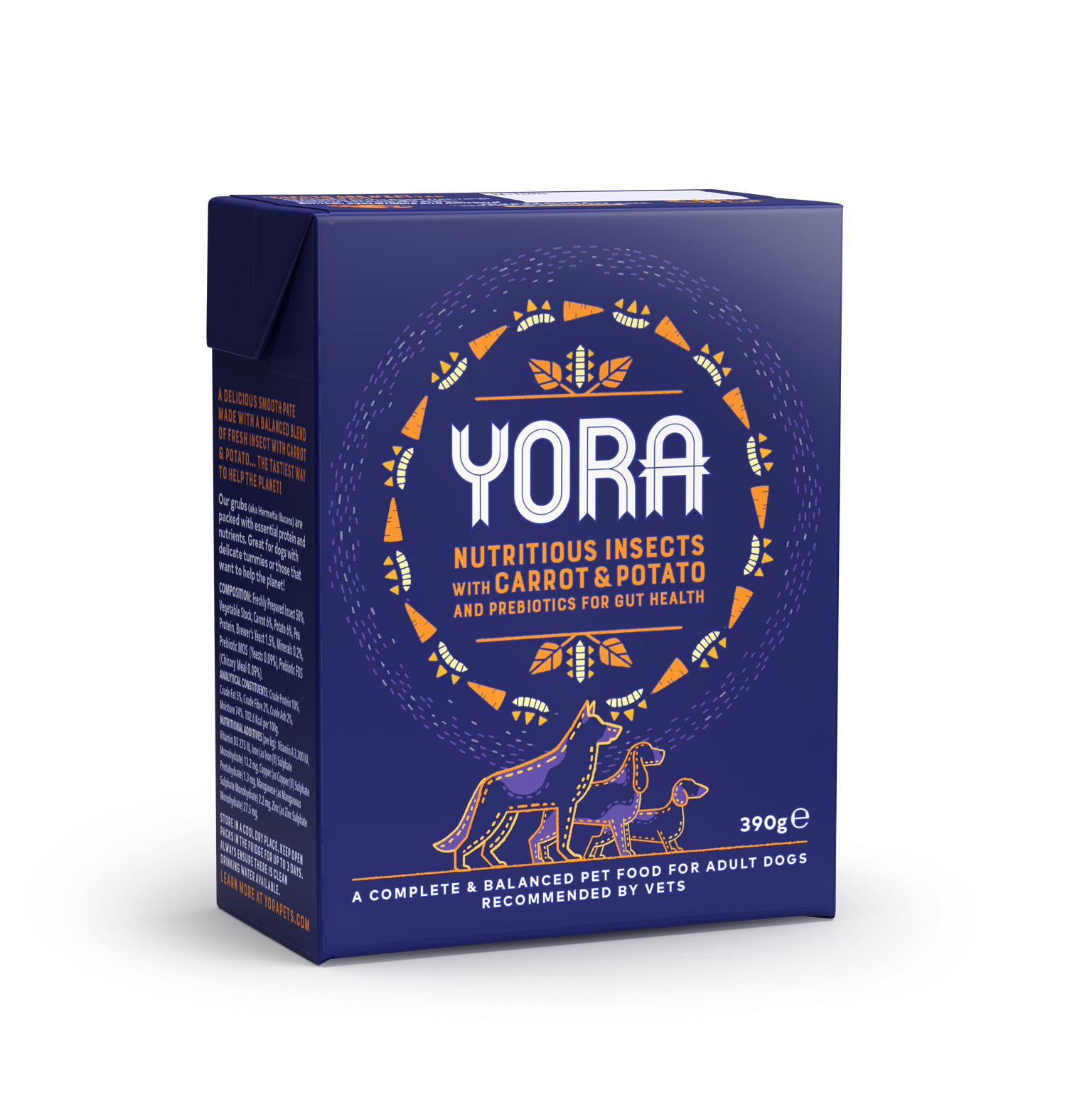 Yora Hrana Umeda Hipoalergenica cu morcov si cartof 390g
